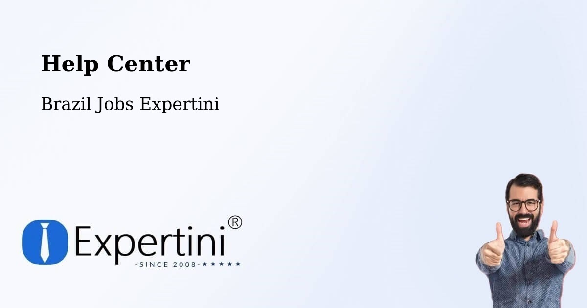 Help Center – Cravinhos - Brazil Jobs Expertini